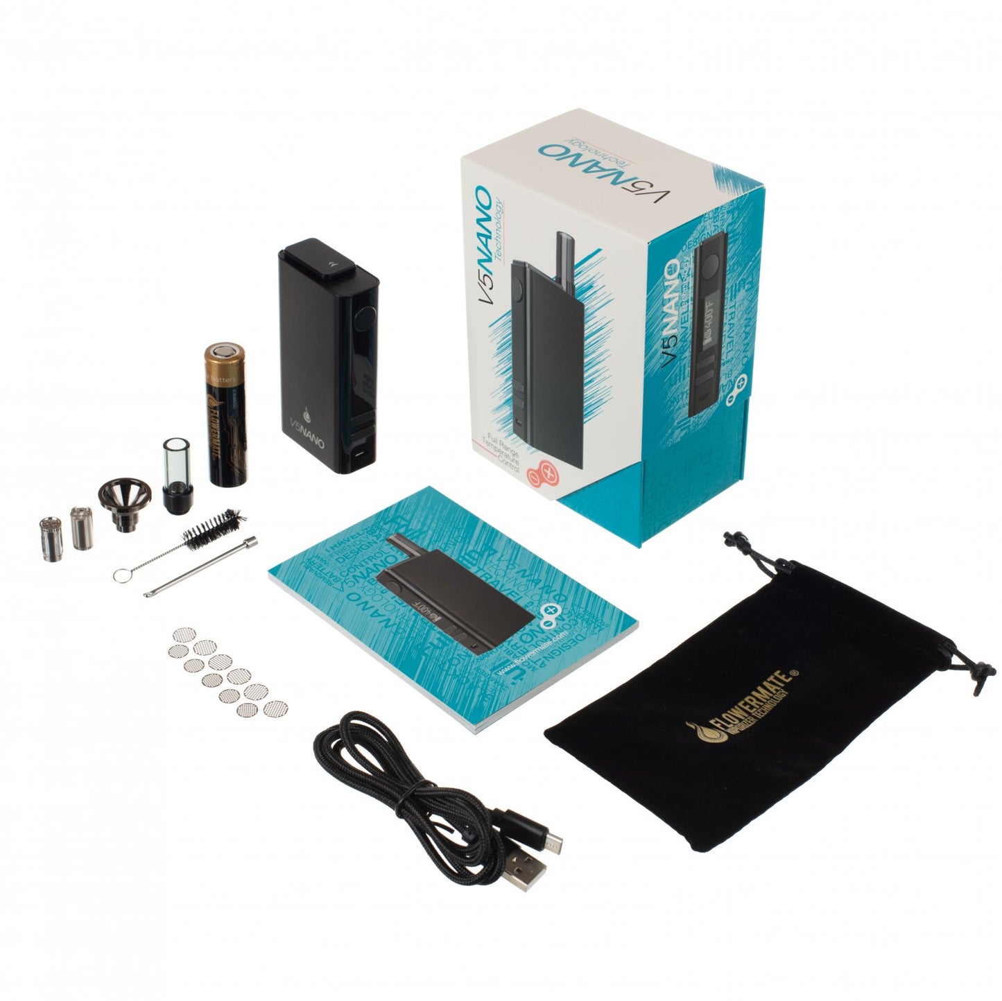 FlowerMate Nano / 5.0 - Svart eller Gull / Gold