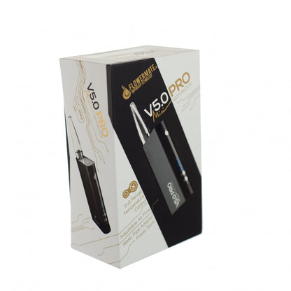 FlowerMate V5.0S Mini PRO.  Bærbar Oppladbar fordamper. Svart