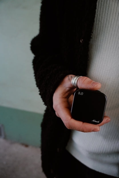 KRUSH 3.0 metall grinder, 3 deler.