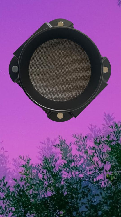 KRUSH 3.0 metall grinder, 3 deler.