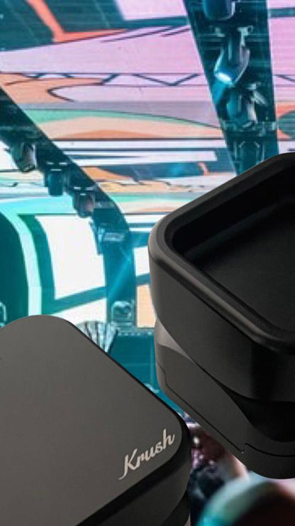 KRUSH 3.0 metall grinder, 3 deler.