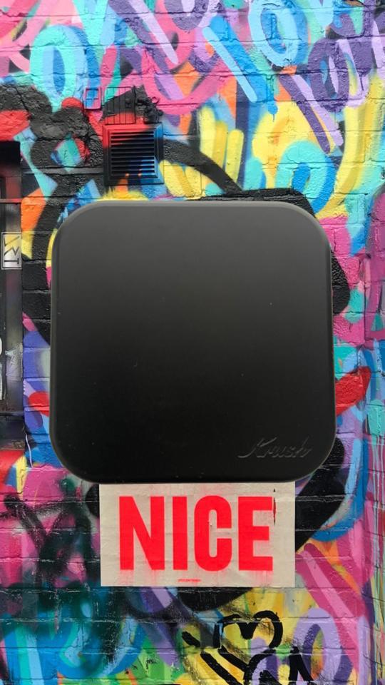 KRUSH 3.0 metall grinder, 3 deler.