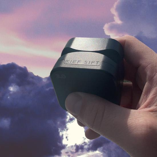 KRUSH 3.0 metall grinder, 3 deler.