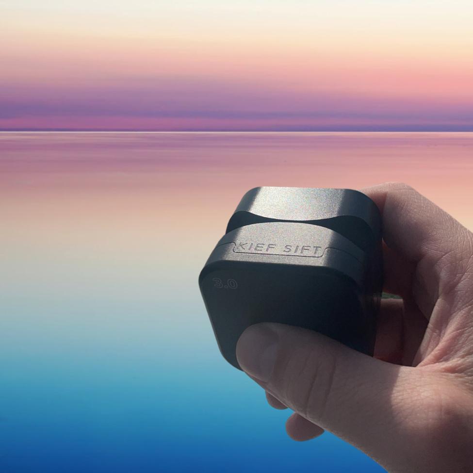 KRUSH 3.0 metall grinder, 3 deler.