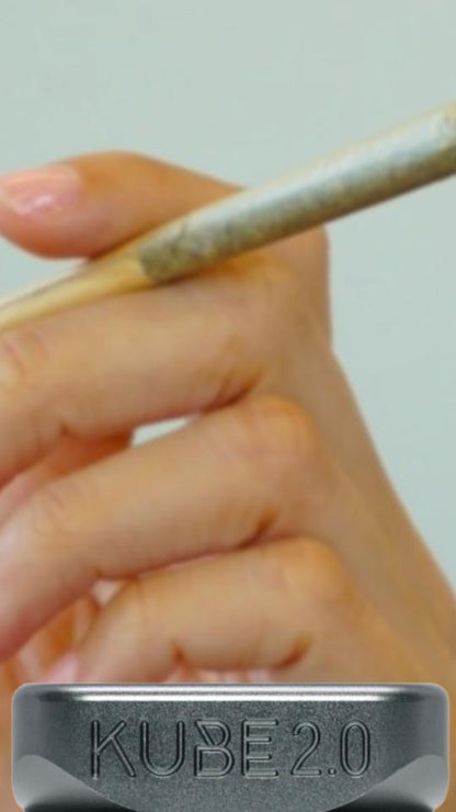 KRUSH 3.0 metall grinder, 3 deler.