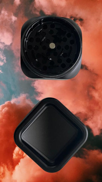 KRUSH 3.0 metall grinder, 3 deler.