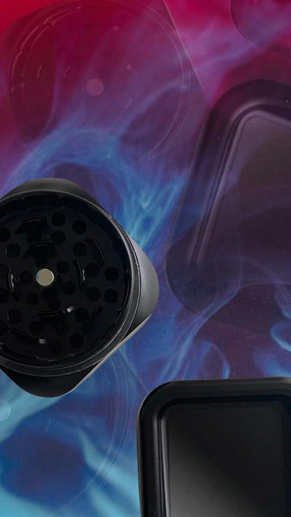 KRUSH 3.0 metall grinder, 3 deler.