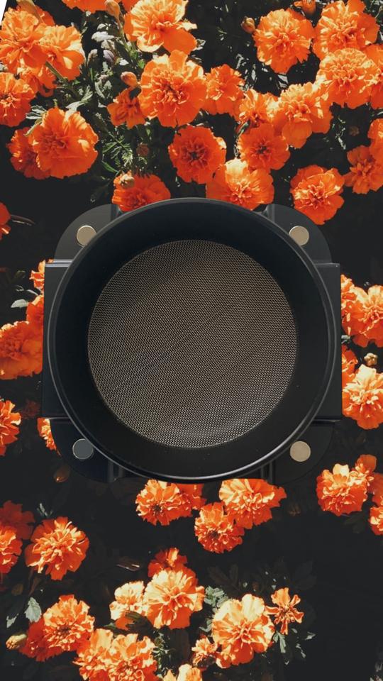 KRUSH 3.0 metall grinder, 3 deler.