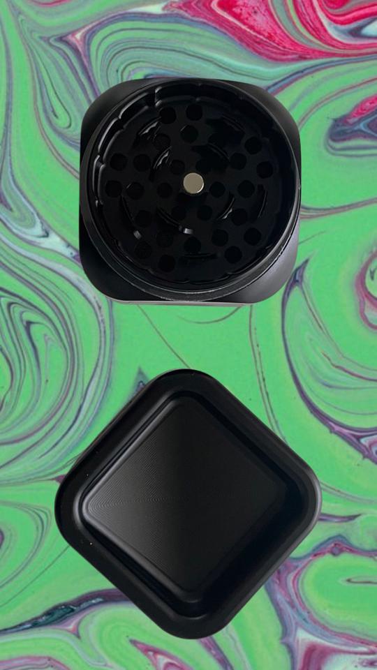 KRUSH 3.0 metall grinder, 3 deler.