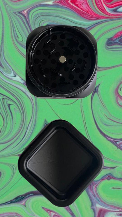 KRUSH 3.0 metall grinder, 3 deler.