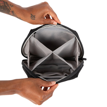 PAX-smell-proof-case medium! Luktfri, med karbonfilter Sort