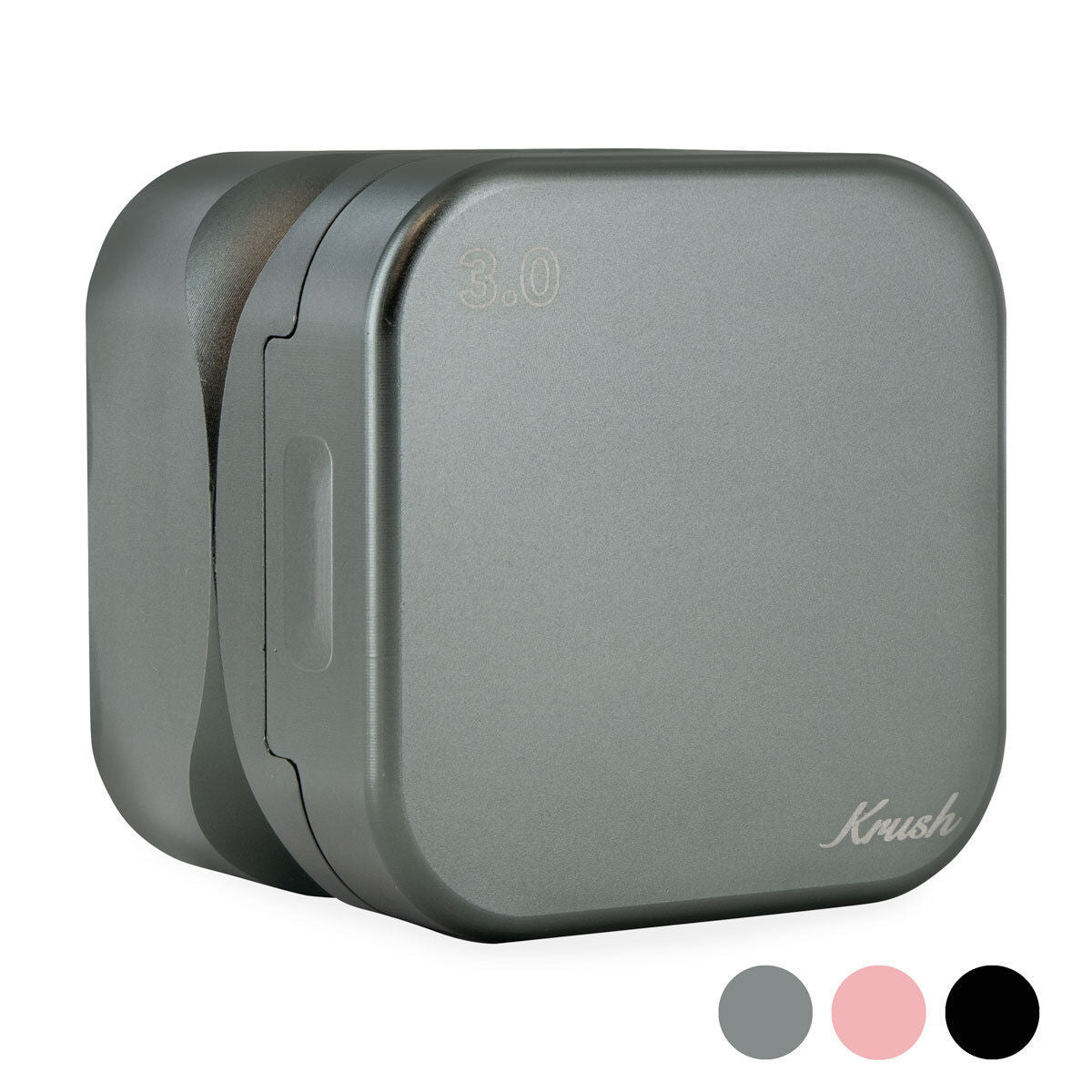 KRUSH 3.0 metall grinder, 3 deler.